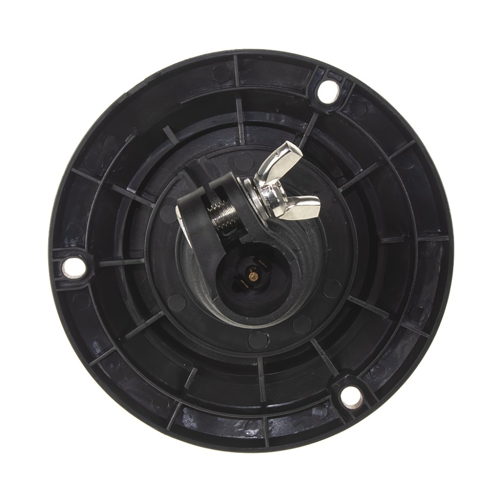 LED maják, 12-24V, 12x3W oranžový na držák, ECE R65