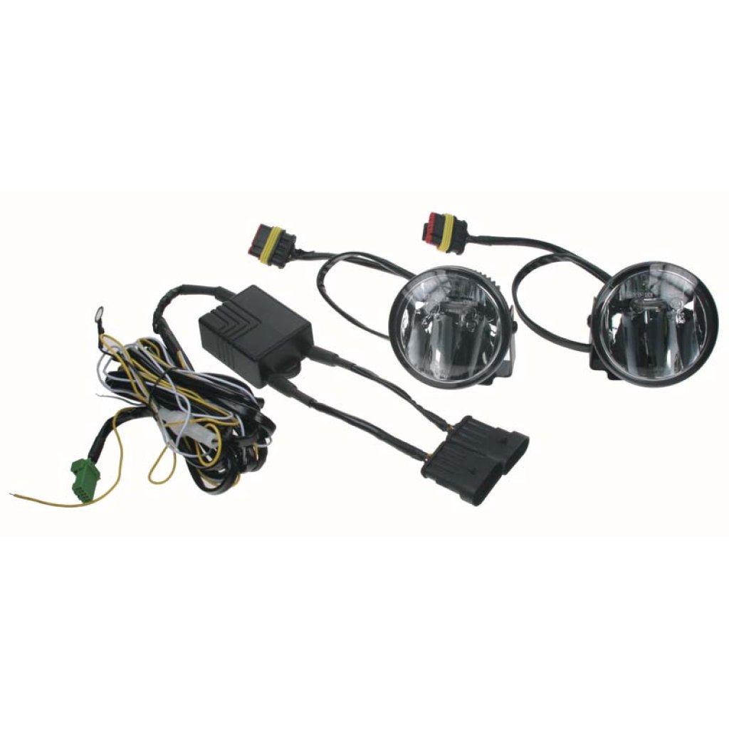 LED mlhová světla/denní svícení, kulatá světla 77mm, ECE