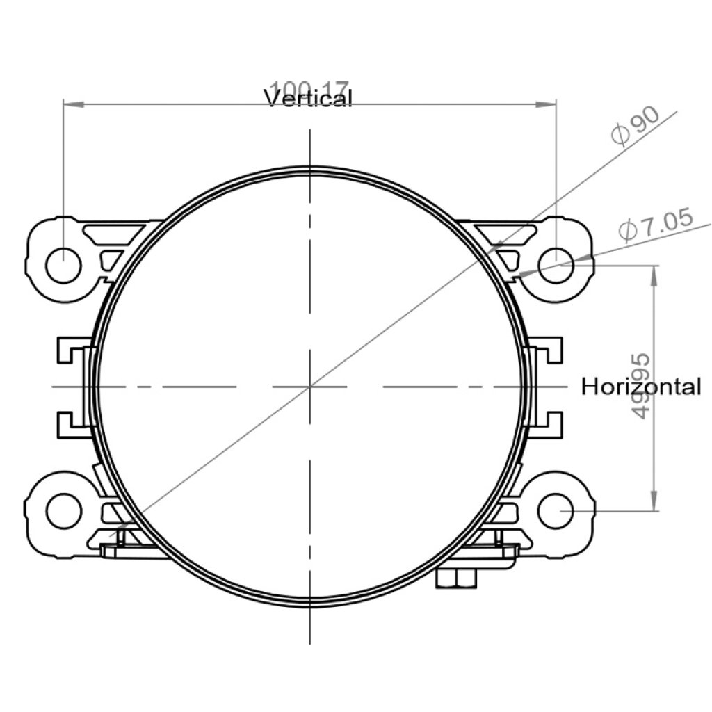 LED mlhová světla/světla denního svícení/poziční světla, ECE
