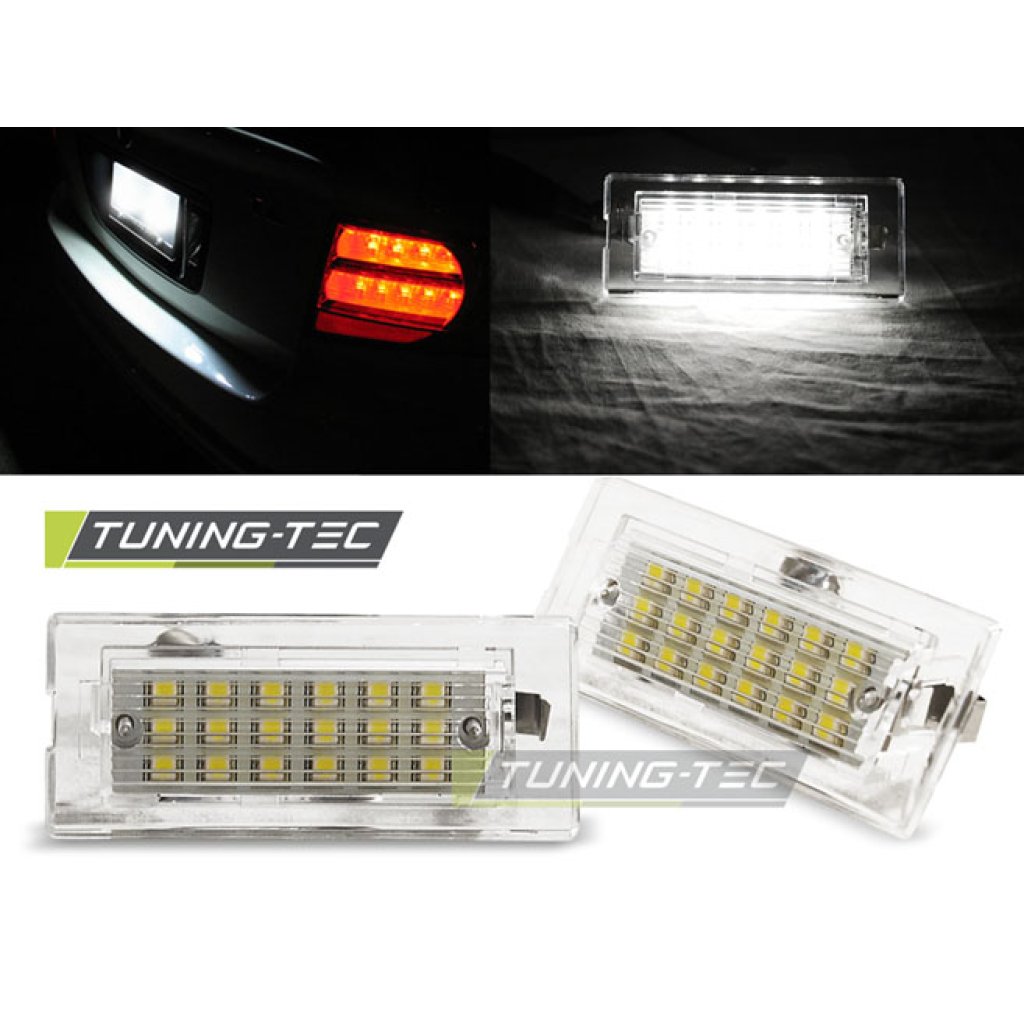 LED osvětlení SPZ BMW X5/X3
