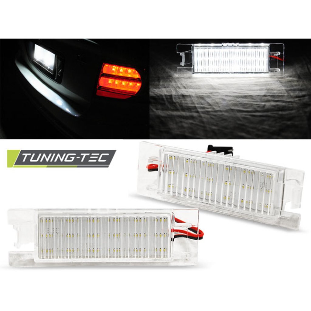 LED osvětlení SPZ Opel