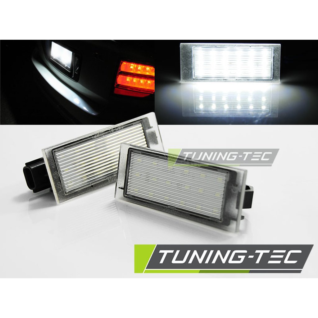 LED osvětlení SPZ Renault
