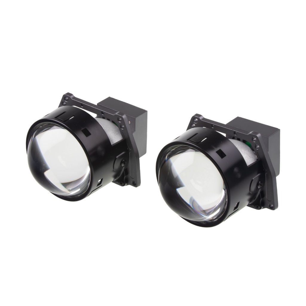 LED projektorové čočky - potkávací/dálková světla 45/55W