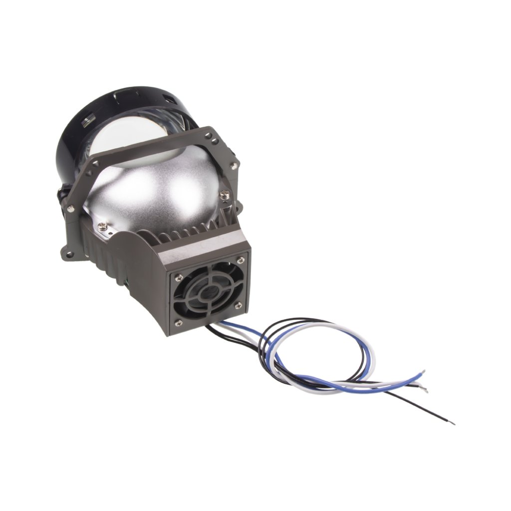 LED projektorové čočky - potkávací/dálková světla 45/55W