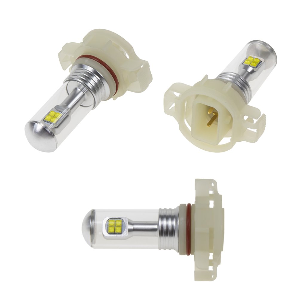 LED PS24W bílá 12-24V, 8LED/5W