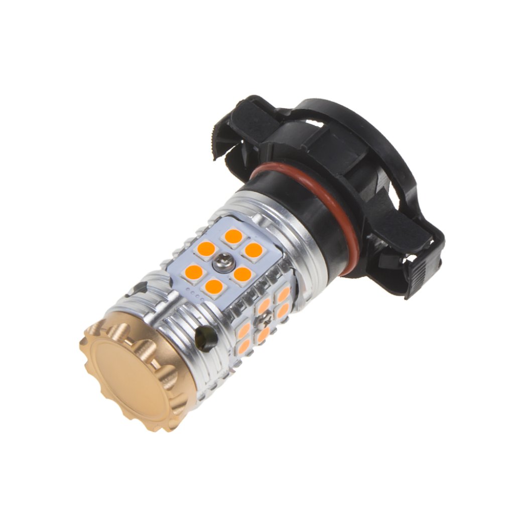 LED PSY24W oranžová, CAN-Bus, 12-24V, 24LED/3030SMD