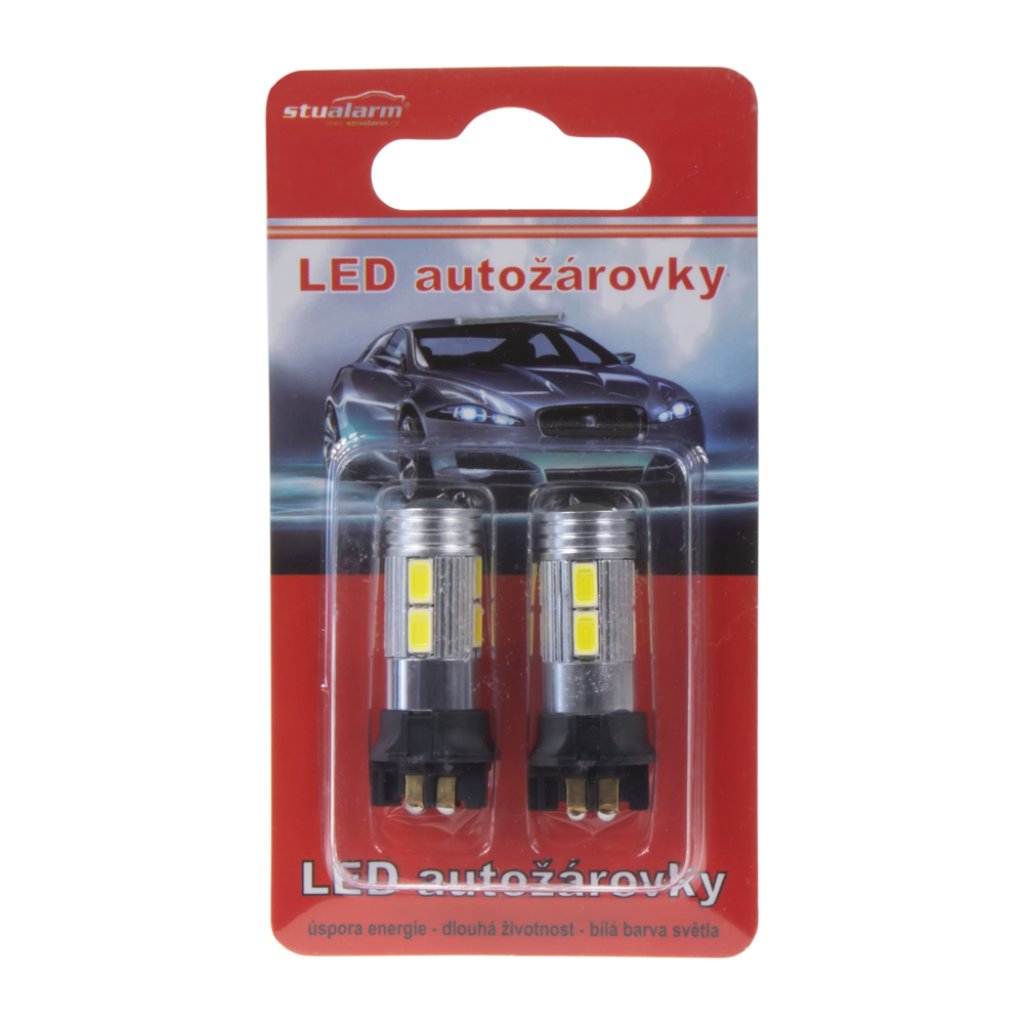 LED PW24W bílá, 12V, 8 x 5630SMD + 3W CREE