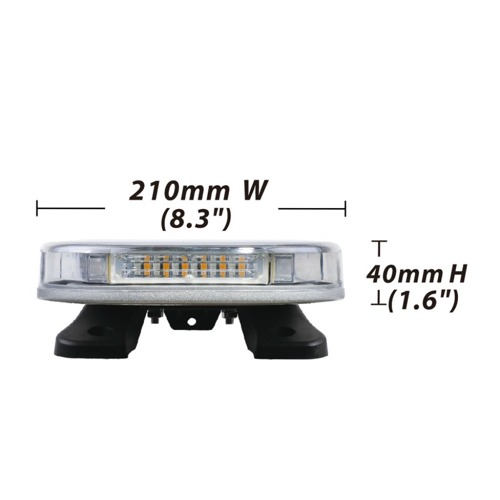 LED rampa 1132mm, modrá, 12-24V, ECE R65