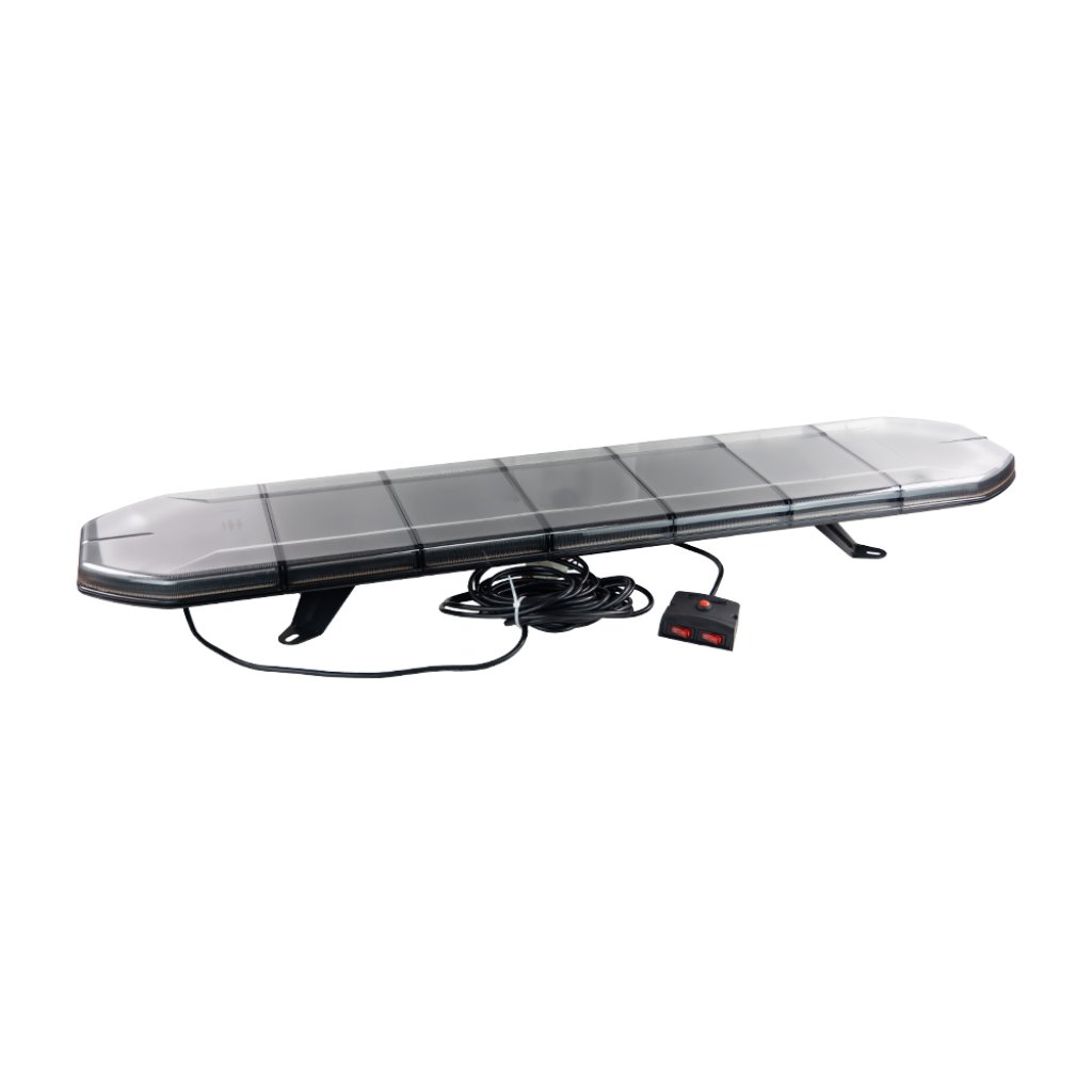 LED rampa 1200mm, oranžová, 12-24V, ECE R65, ovladač