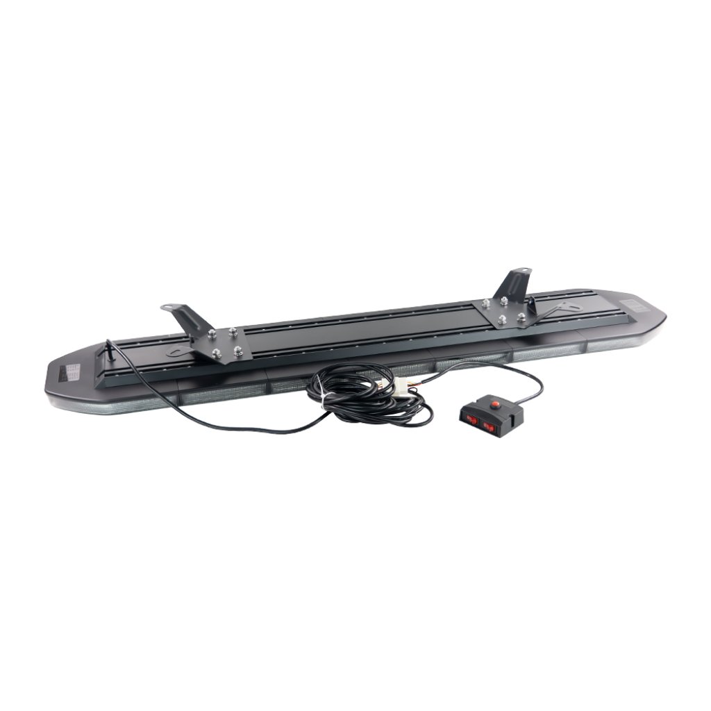 LED rampa 1200mm, oranžová, 12-24V, ECE R65, ovladač