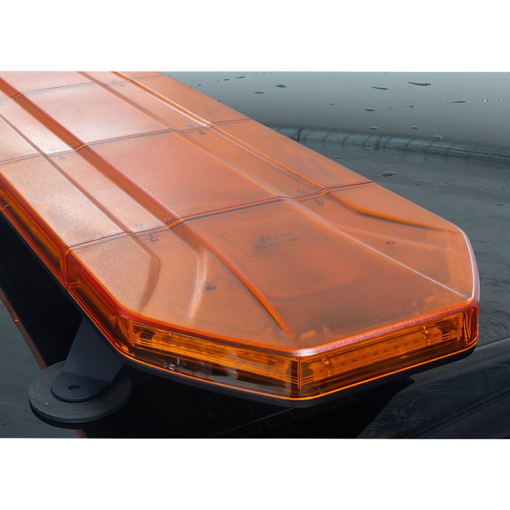 LED rampa 1427mm, oranžová, 12-24V, 270x1W LED, ECE R65