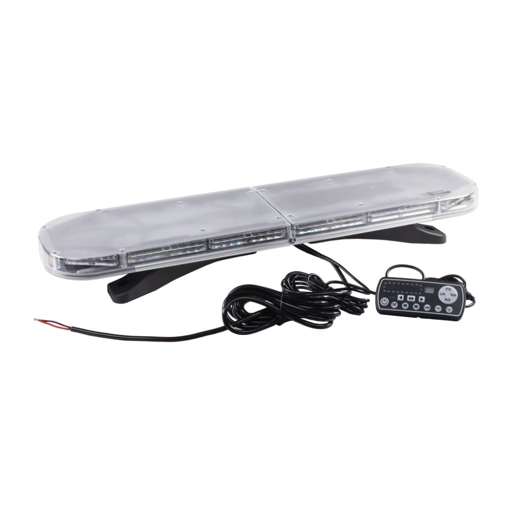 LED rampa 834mm, modrá, 12-24V, ECE R65