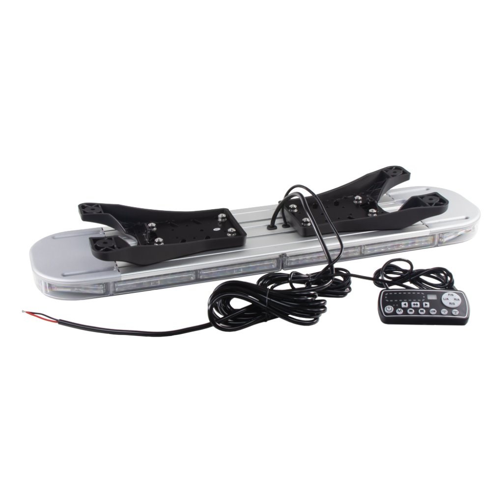 LED rampa 834mm, modrá, 12-24V, ECE R65