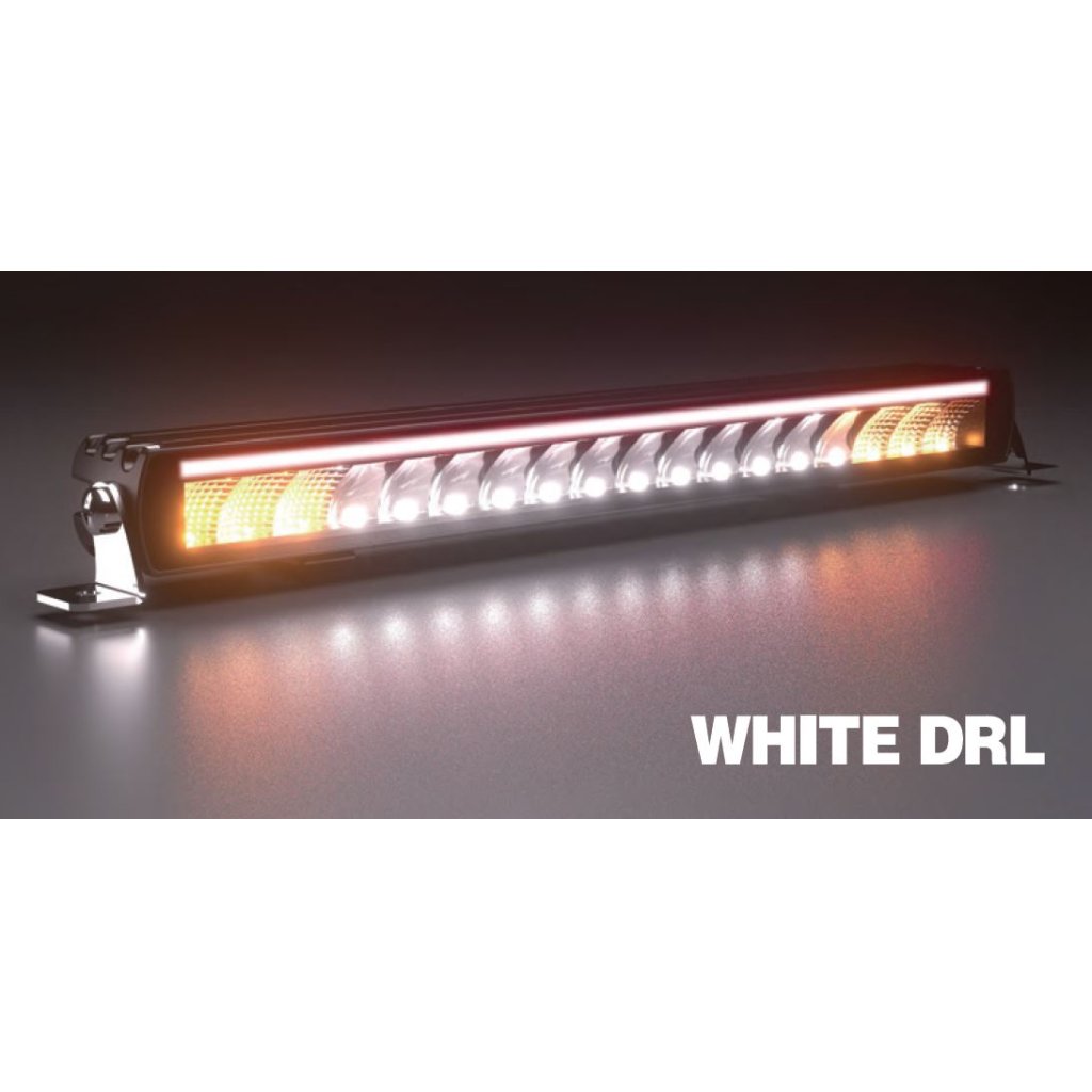 LED rampa bílá/oranžová, 10-30V, 457mm, ECE R10
