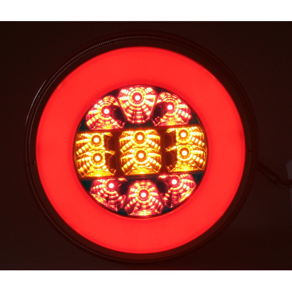 LED sdružená lampa zadní 12-24V, ECE