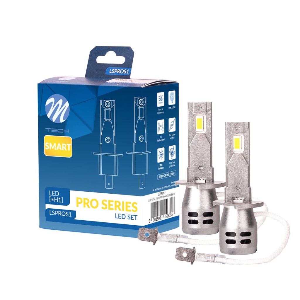 LED SET M-TECH PRO SMART SERIES H1, LSPROS1 55635