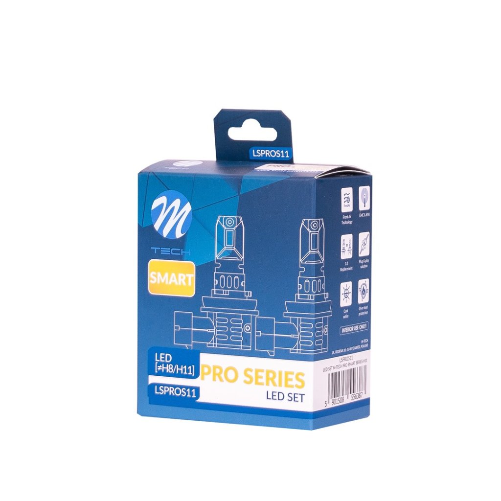 LED SET M-TECH PRO Smart Series H8/H11, LSPROS11, 55638