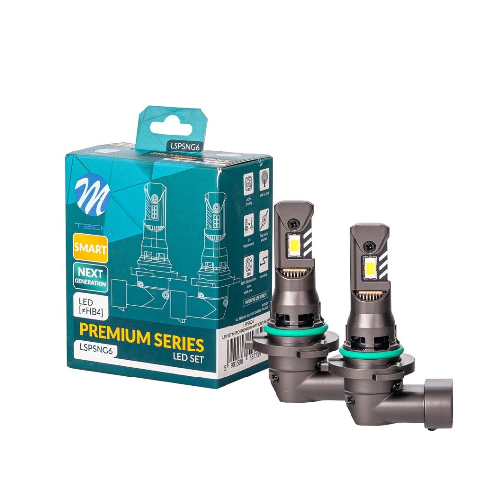 LED SET M-TECH PRO SMART SERIES HB4, LSPSNG6 55775