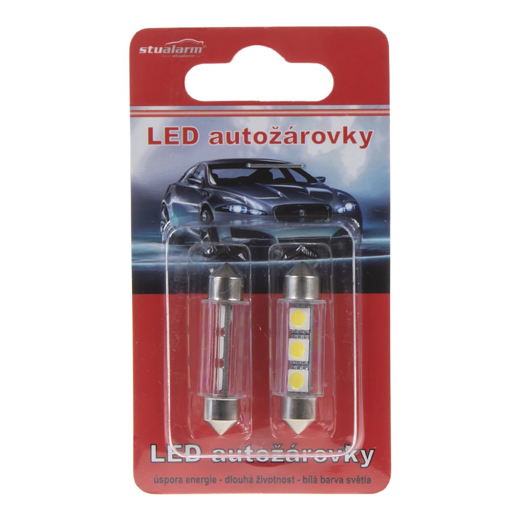 LED sufit (39mm) bílá, 12V, 3LED/3SMD