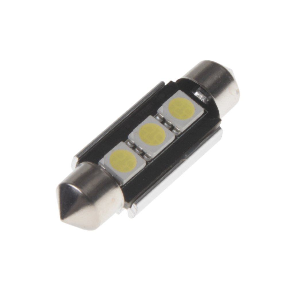 LED sufit (39mm) bílá, 12V, 3LED/3SMD
