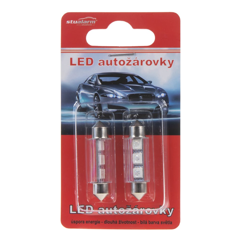 LED sufit (39mm) modrá, 12V, 3LED/3SMD