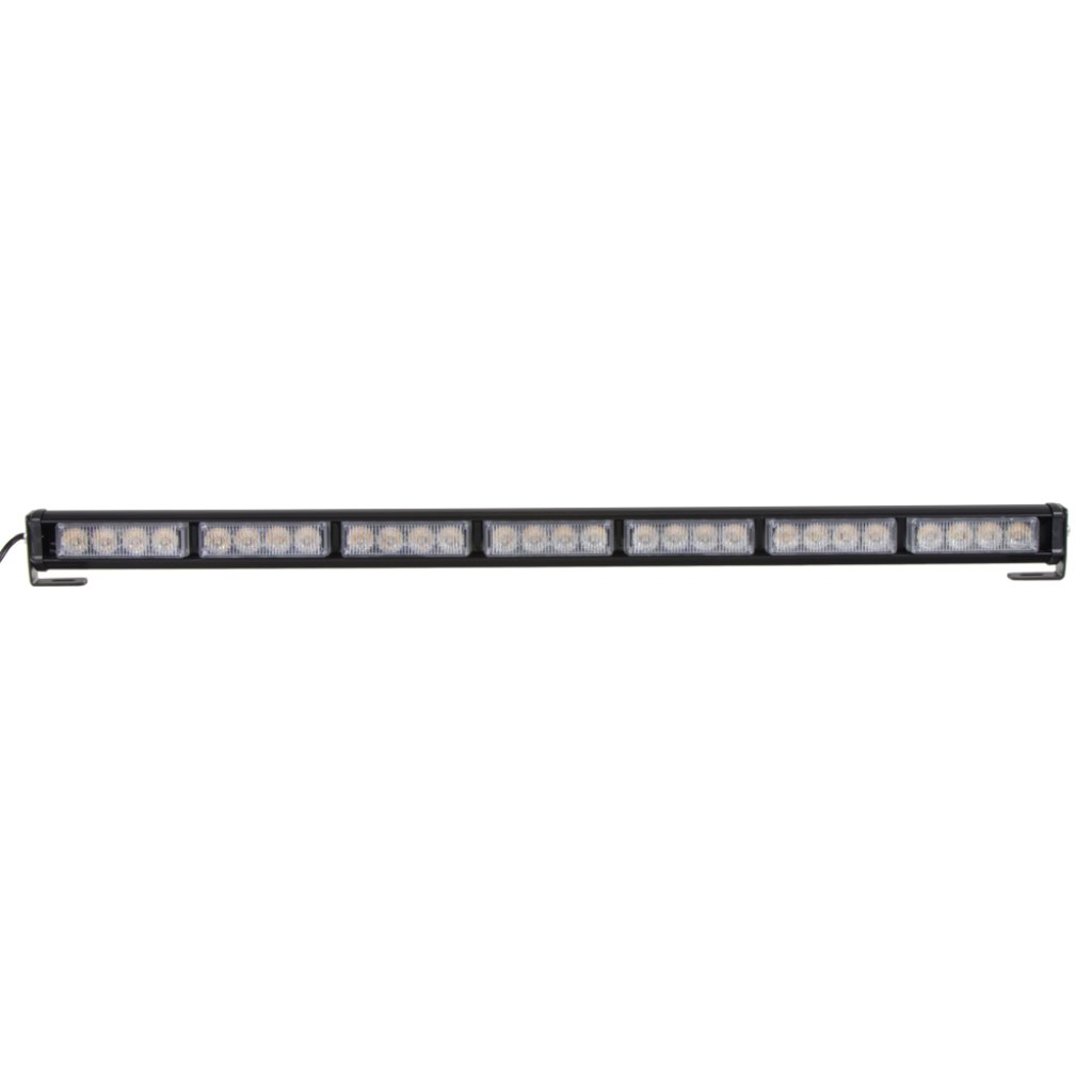LED světelná alej, 28x LED 3W, oranžová 800mm, ECE R10