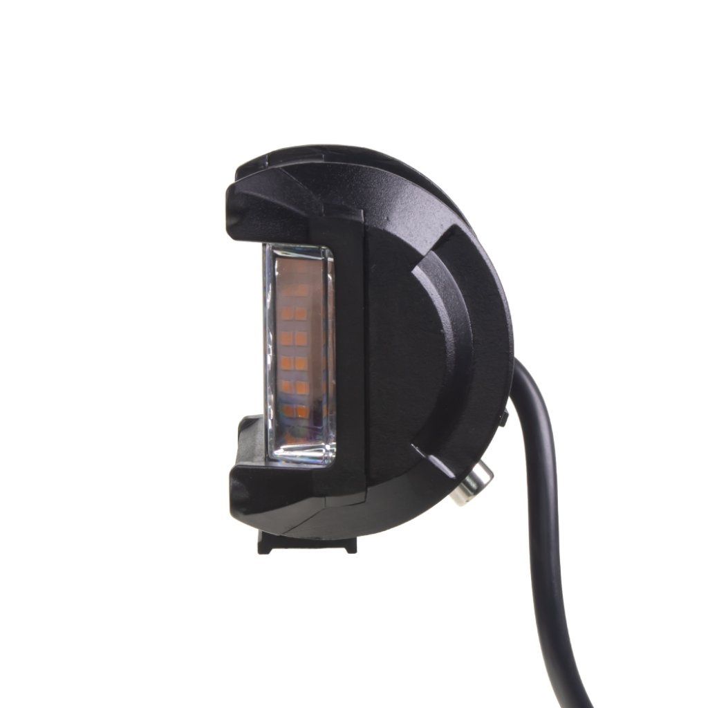 LED světla obdélníková bílé/oranžové, 19W, 19xLED, ECE R10, 2ks