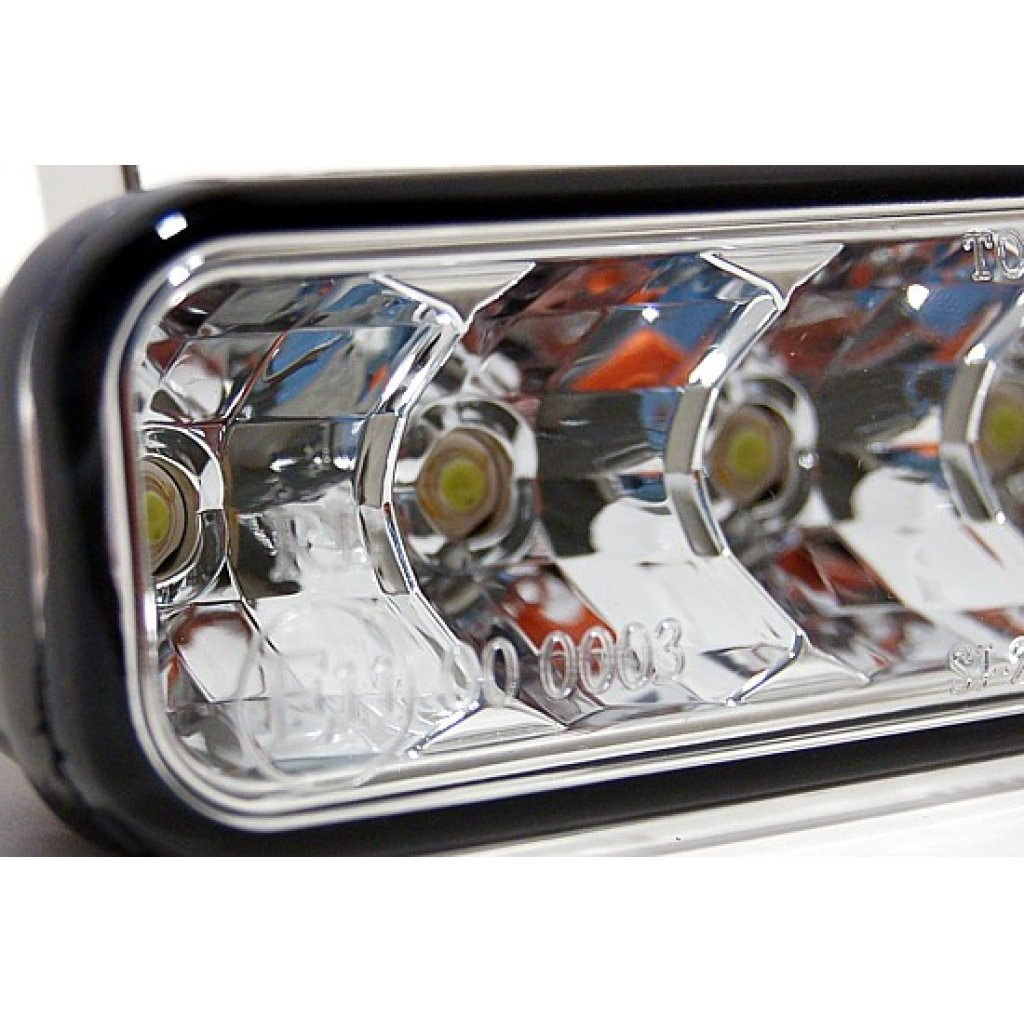 LED světla pro denní svícení, 147x45mm, ECE