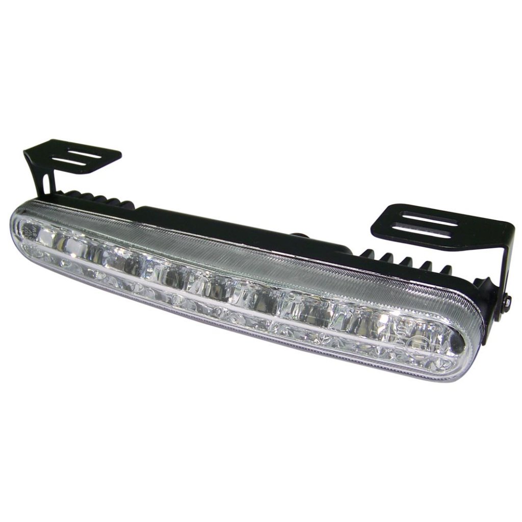 LED světla pro denní svícení, 182x24mm, ECE