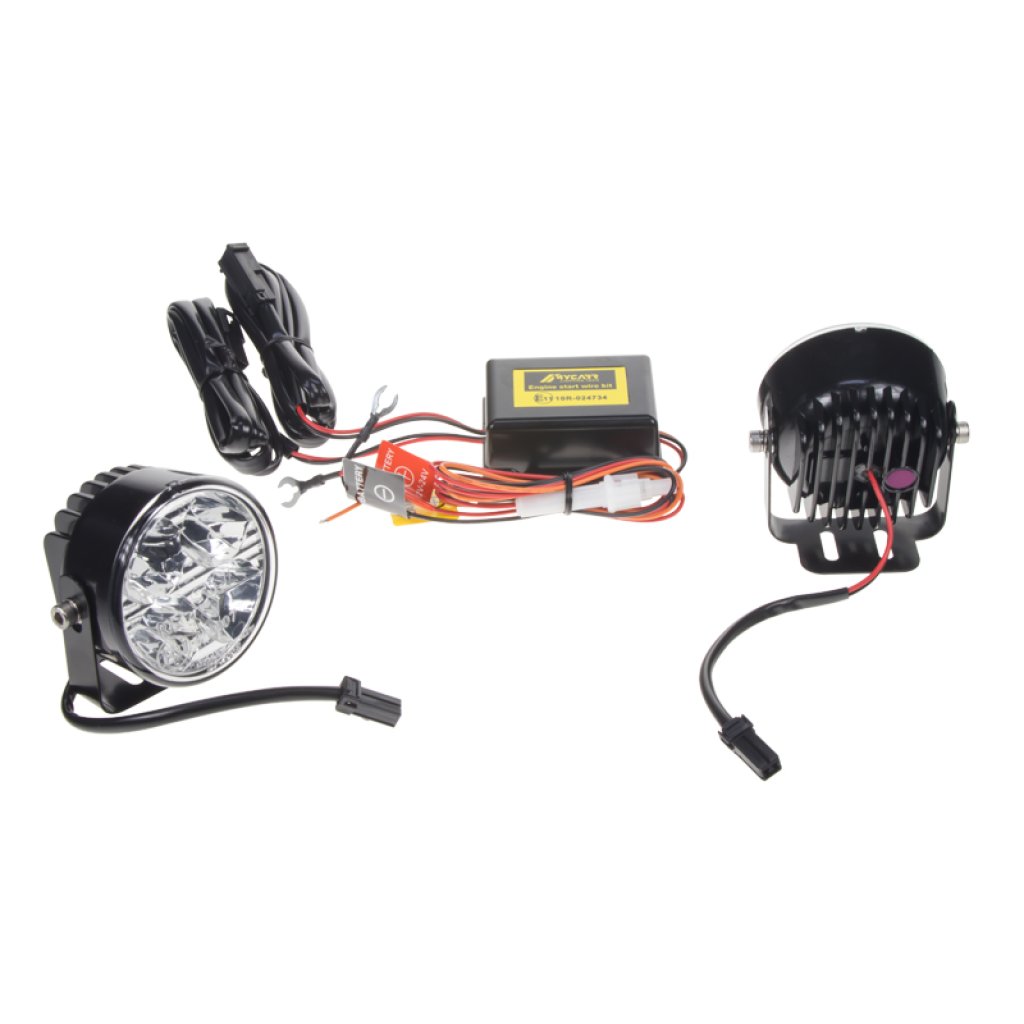 LED světla pro denní svícení, kulatá 70mm, ECE