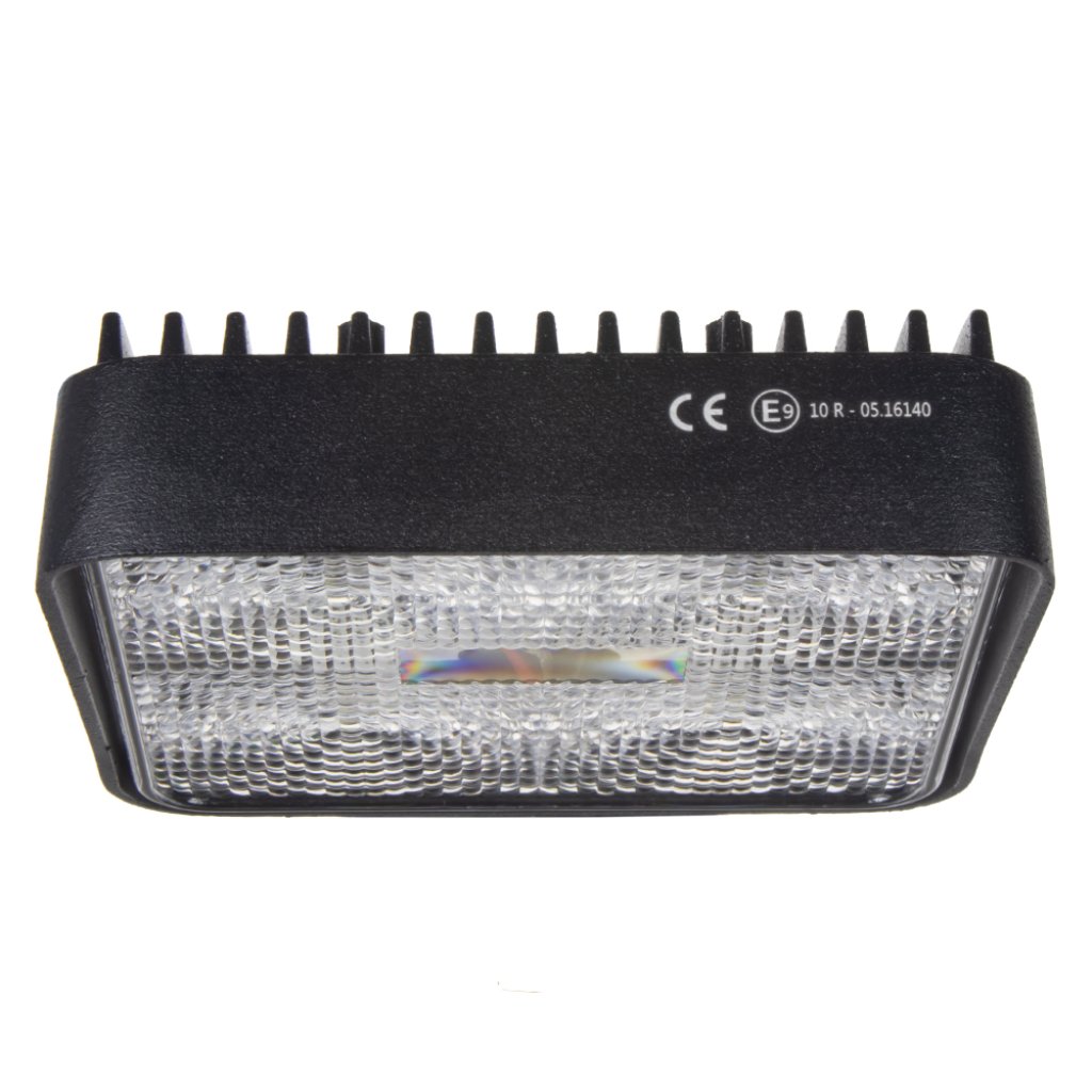 LED světlo čtvercové, 5x3W, 128x110mm, ECE R10