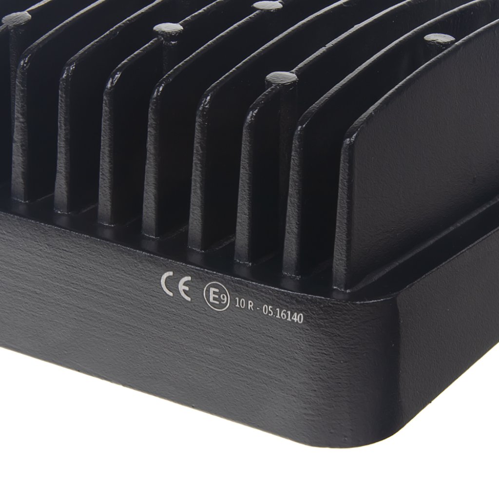 LED světlo hranaté bílé/oranžový predátor 16x3W, 107x107x60mm, ECE R10