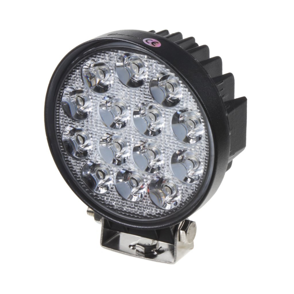 LED světlo kulaté, 14x3W, 117mm, ECE R10
