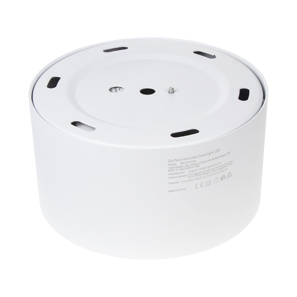 LED světlo kulaté 18W, ø148mm, 4000K