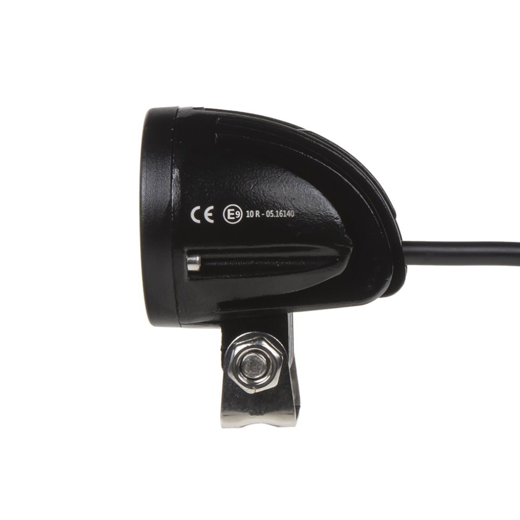 LED světlo kulaté (i na motocykl), 1x 10W, 57mm, ECE R10