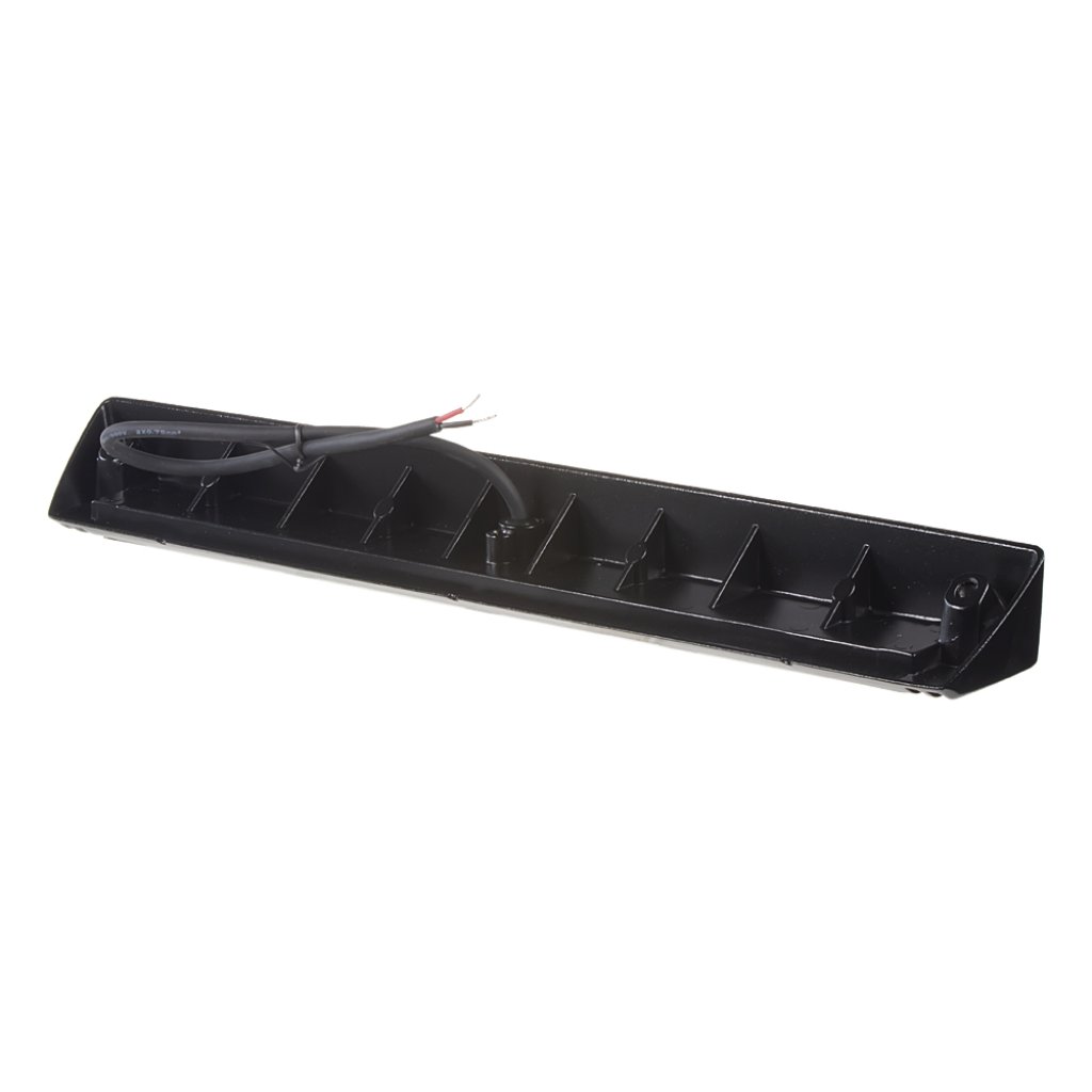 LED světlo nástěnné, 10-30V, 36x1W, černé, 452x60x43mm