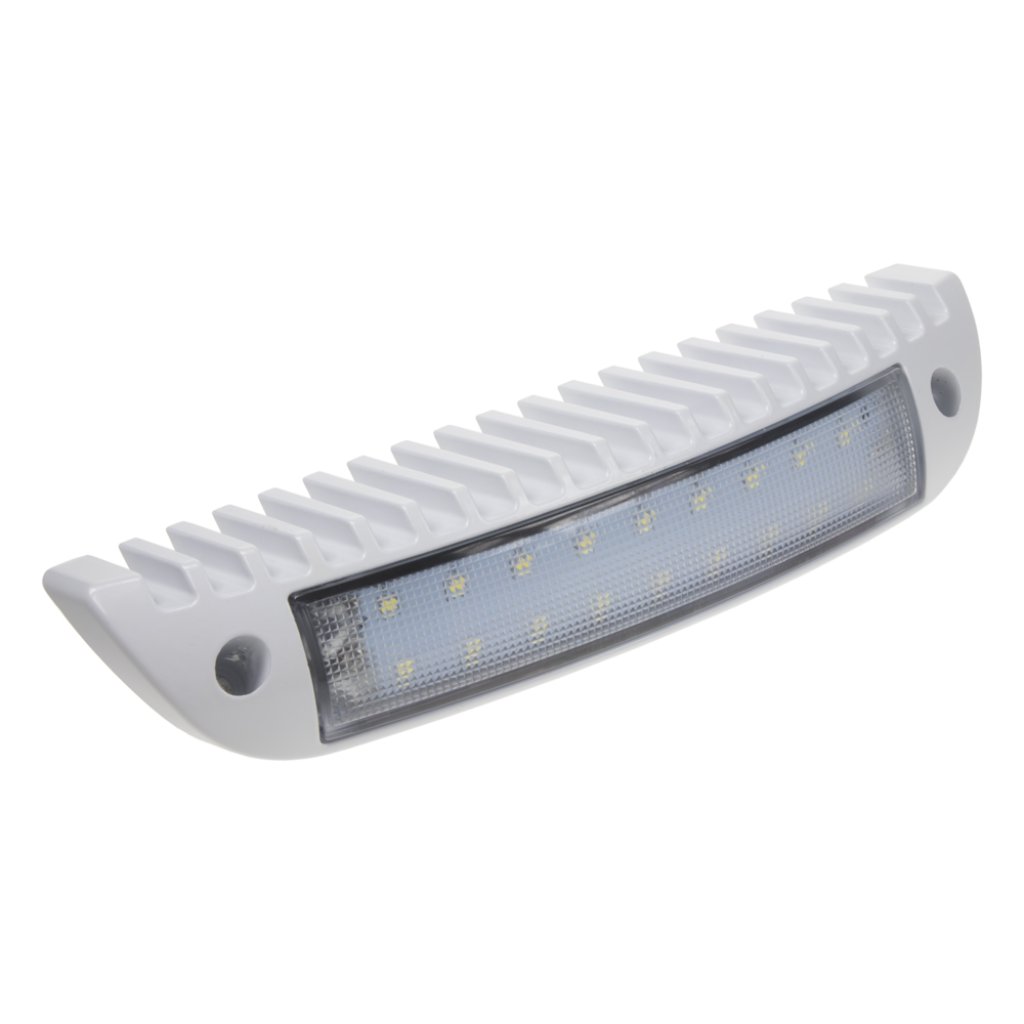 LED světlo nástěnné, bílé, 18x1W, 231x46x54mm, ECE R10