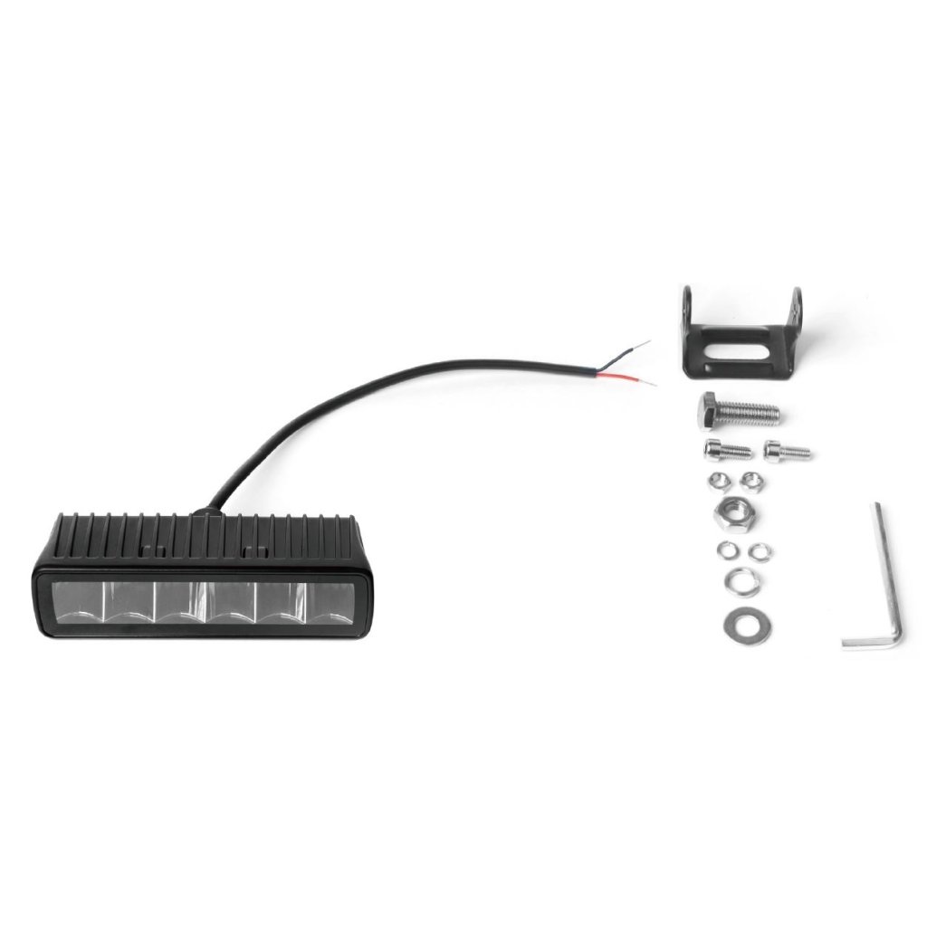 LED světlo obdélníkové, 18W, ECE R10