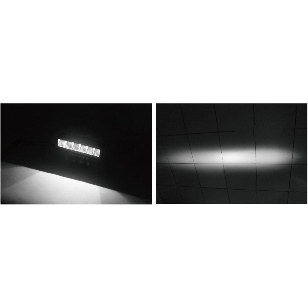 LED světlo obdélníkové, 18W, ECE R10