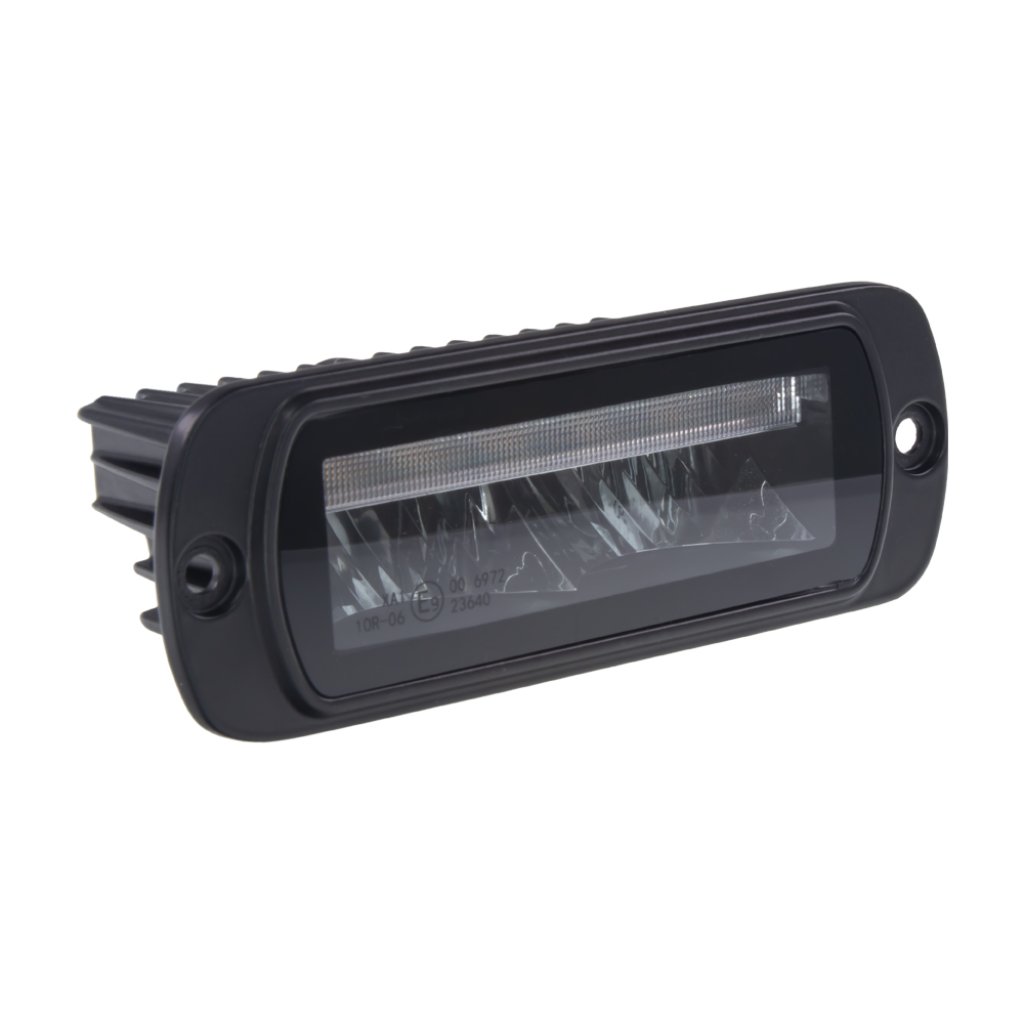 LED světlo obdélníkové s oranžovým výstražným světlem, ECE R10, R65