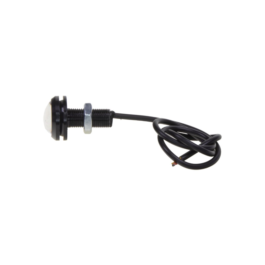 LED světlo pro denní svícení (eagle eye) 23mm, 12V, bílá/oranžová