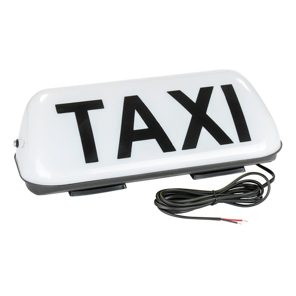 Led svítilna TAXI, bílá, šíkmá 86860N