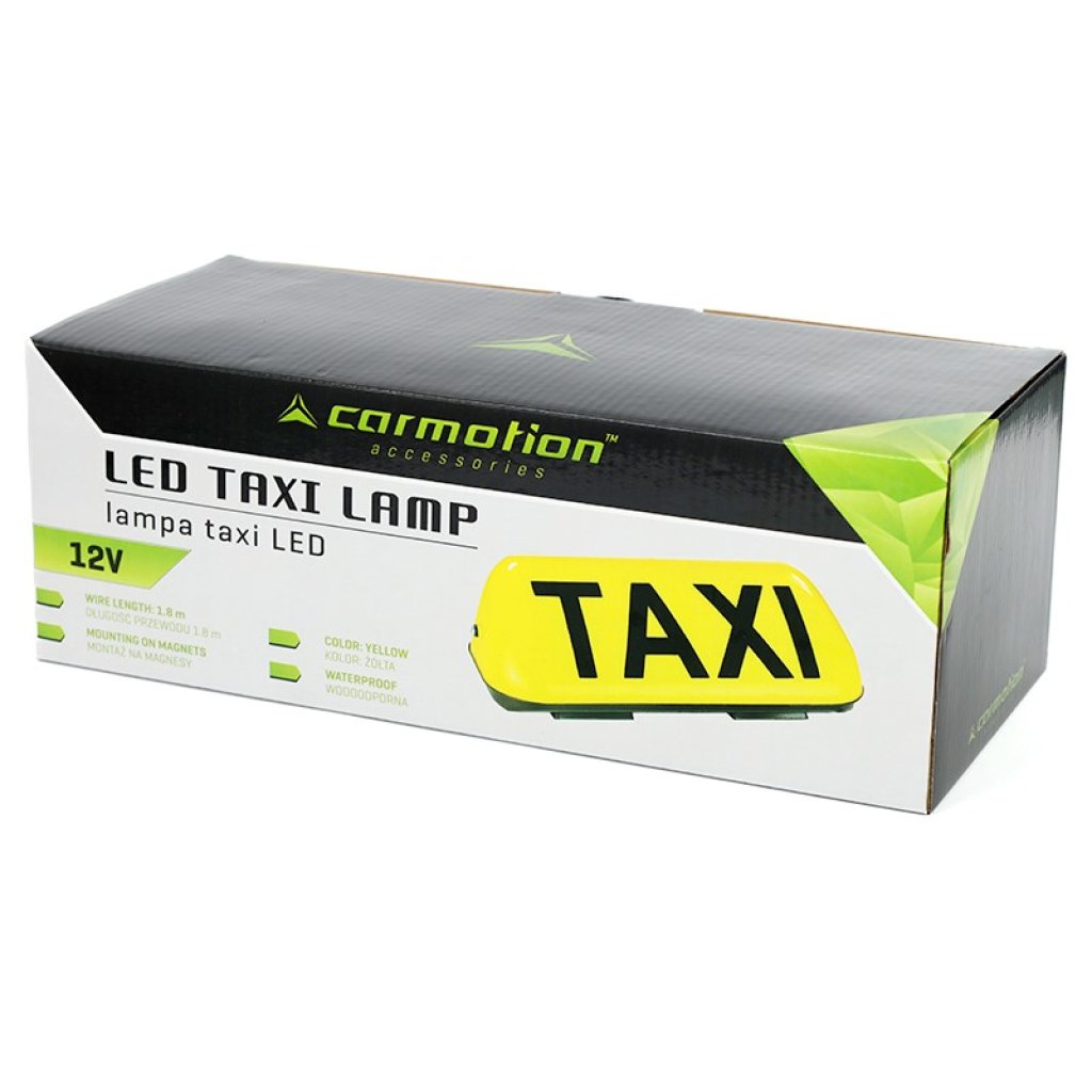 Led svítilna TAXI, žlutá, 86861
