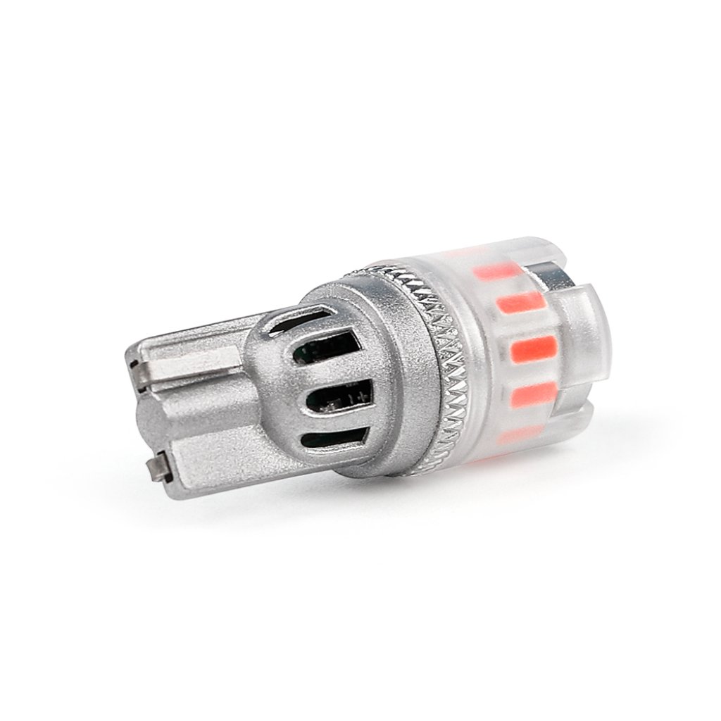 LED T10 červená, 12V, 13LED SMD