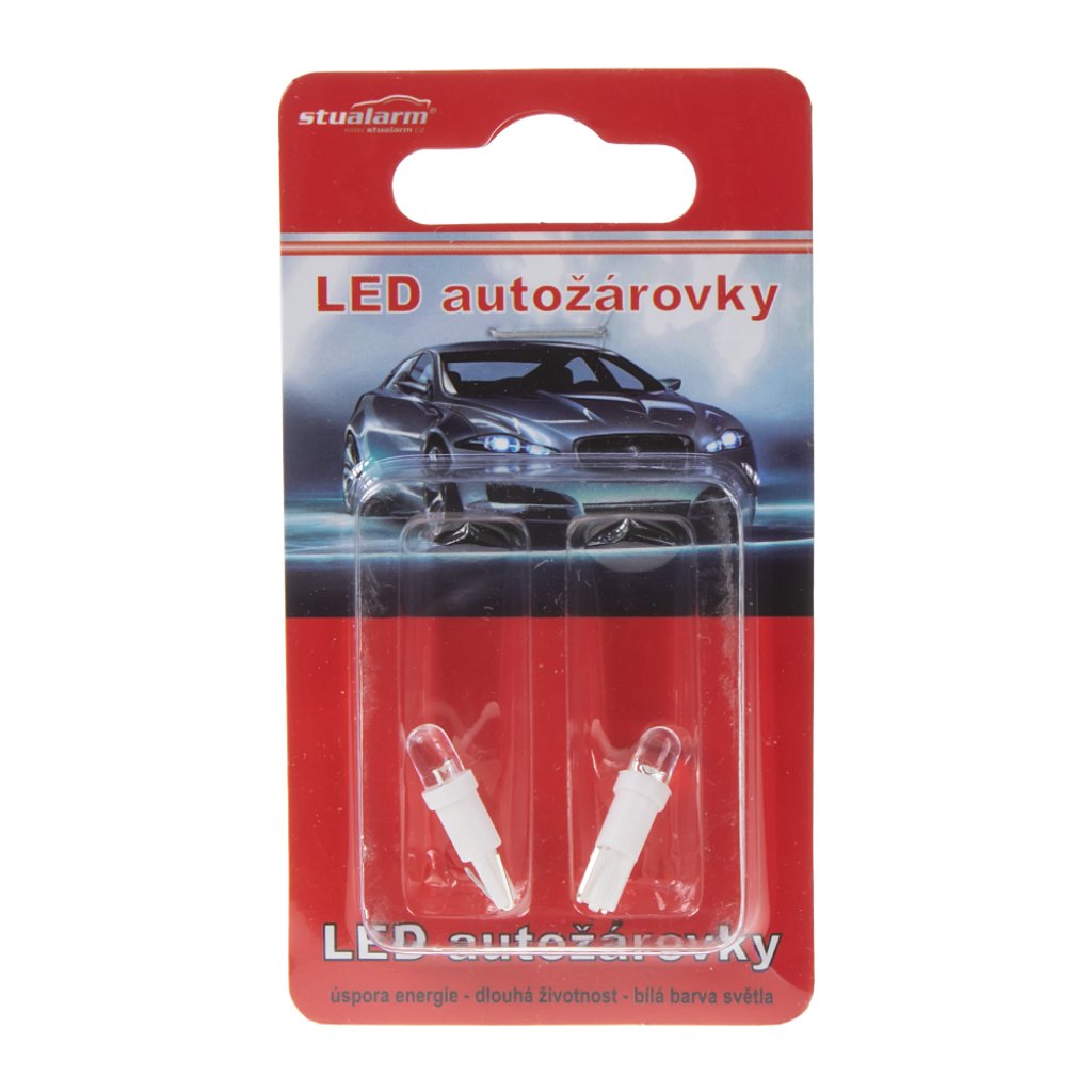 LED T5 bílá, 12V, 1LED