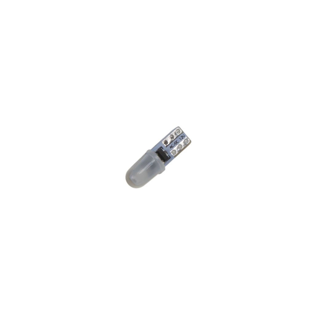 LED T5 ledově modrá, 12V, 2LED/3014SMD