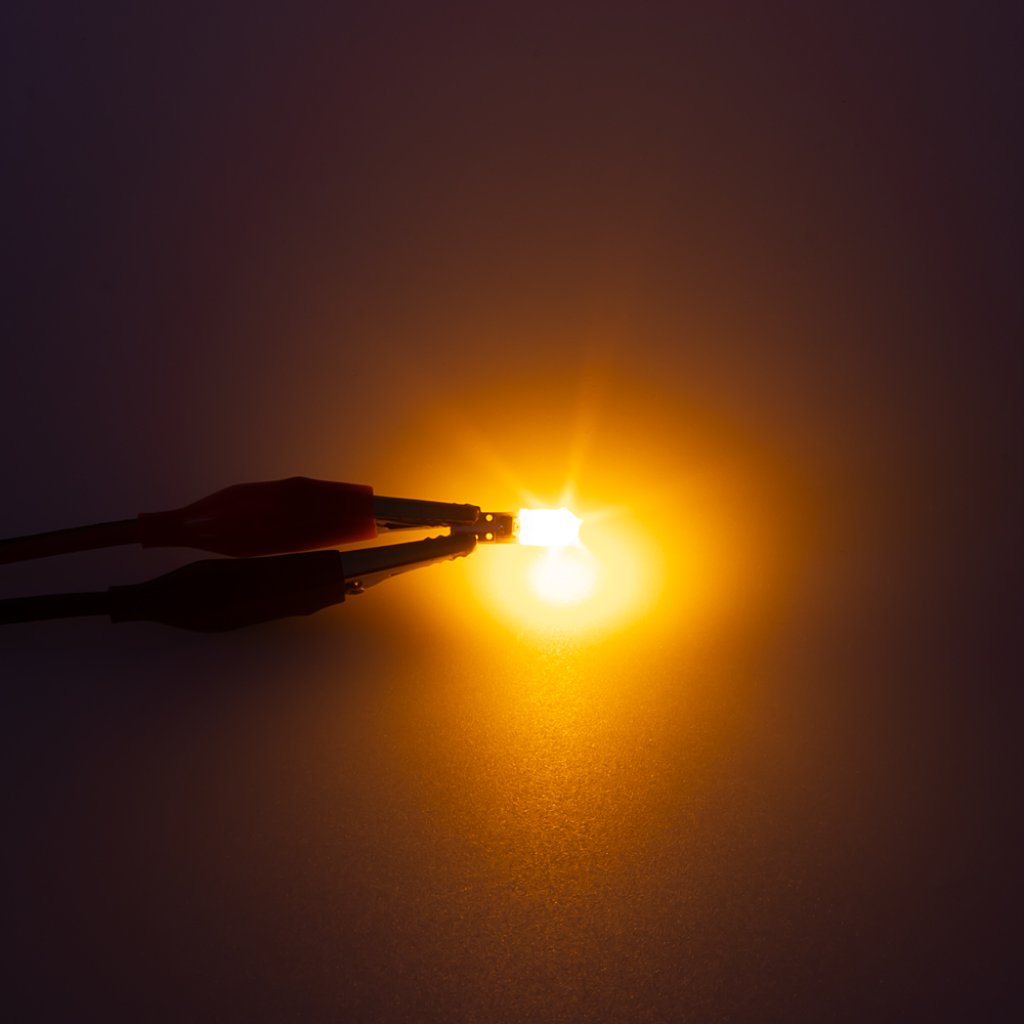 LED T5 oranžová, 12V, 2LED/3014SMD