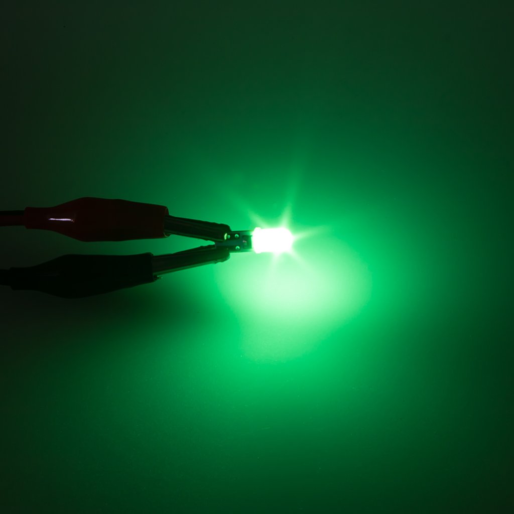 LED T5 zelená, 12V, 2LED/3014SMD