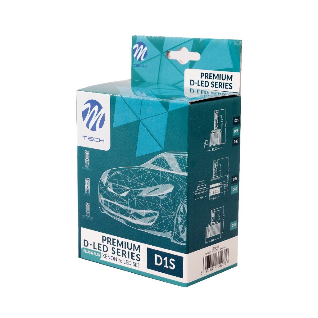 LED žárovky pro xenonové svícení - D1S, 35W, 8400lm 55237