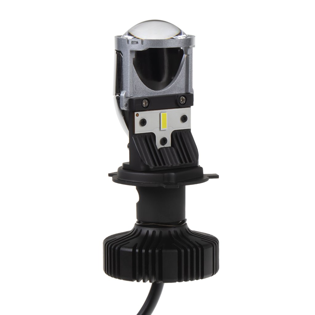 LENS LED H4 bílá, 9-32V, 5000LM chip G-XP x3